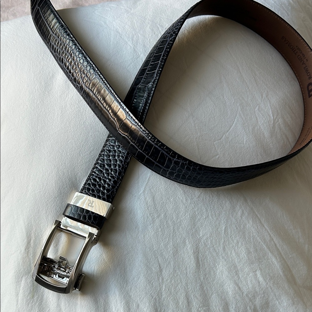 NEW Rowland Thomas Men's Calfskin Belt